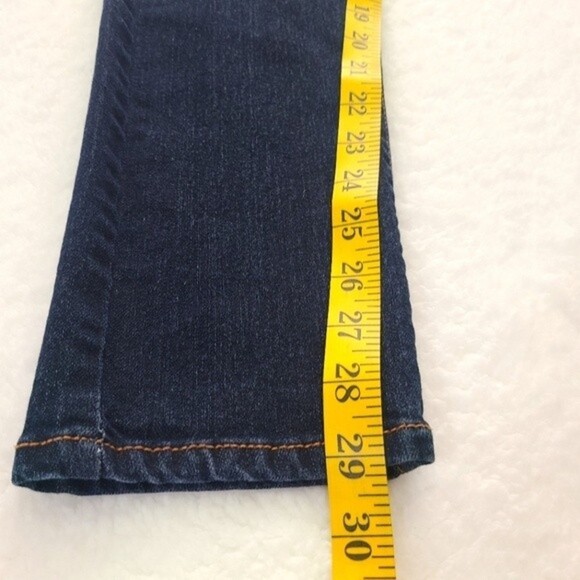 Arizona Skinny Jeans Boys Size 16 1/2 Plus Blue Adjustable Waist Denim - Picture 13 of 14